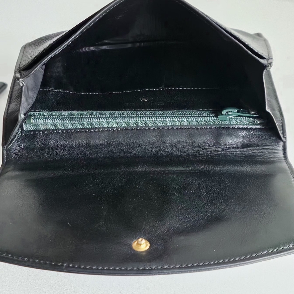 Chanel Dark Green Caviar Timeless CC Wallet - Picture 11 of 13